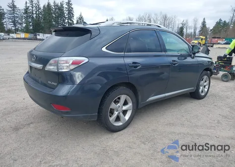 2010 Lexus Rx 350 z USA, uszkodzony, nr VIN 2T2BK1BA0AC069921